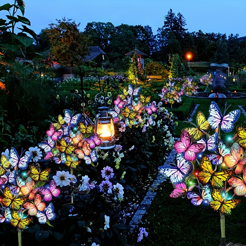 Smart Garden Light Camera - Luci da giardino a farfalla a
