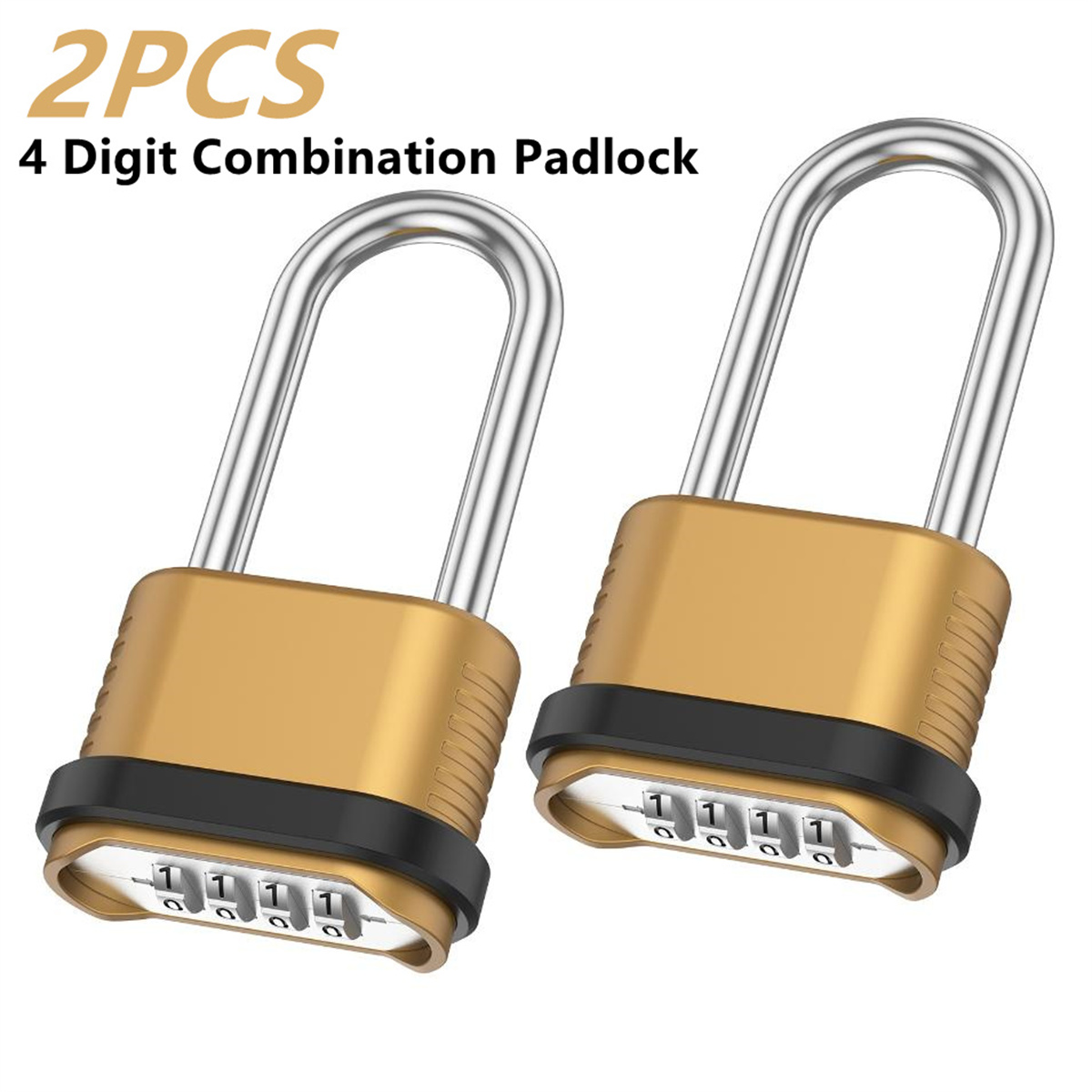 Smart Garden Gate Lock - Lucchetto a combinazione a 4 cifre