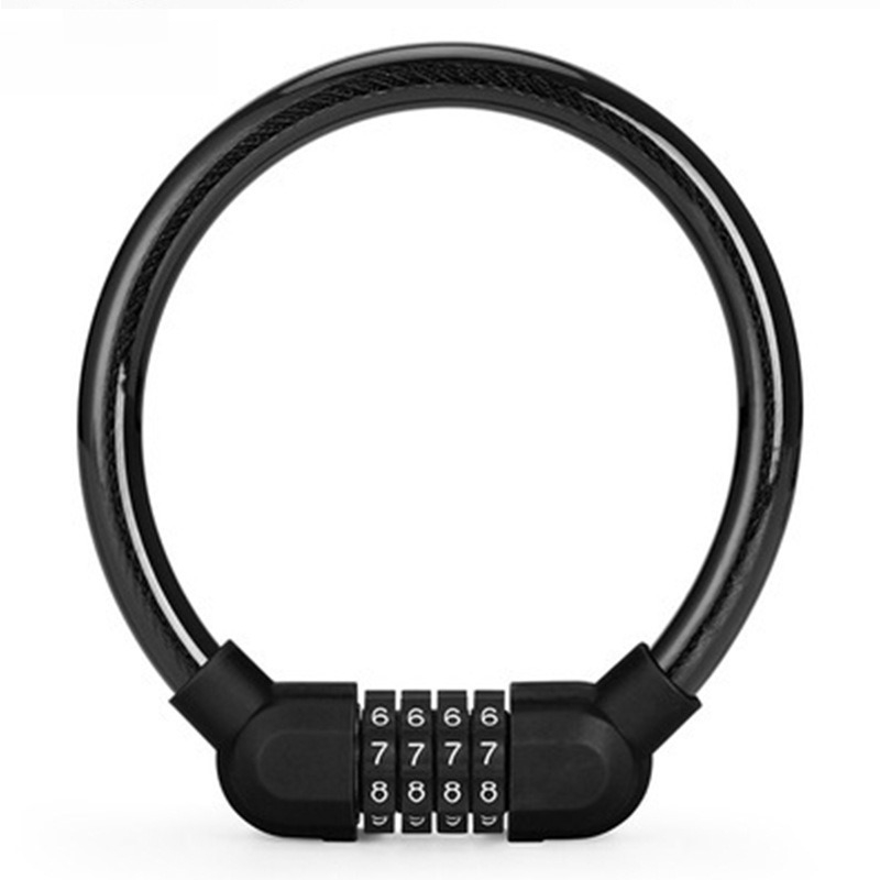 Smart Garden Gate Lock - Lucchetto ad Anello Portatile per Bicicletta