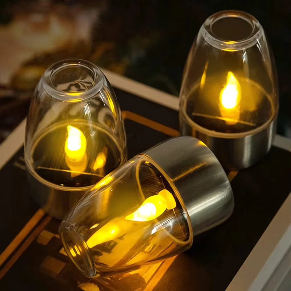 Smart Garden Ornaments - Luci a candela solari a LED