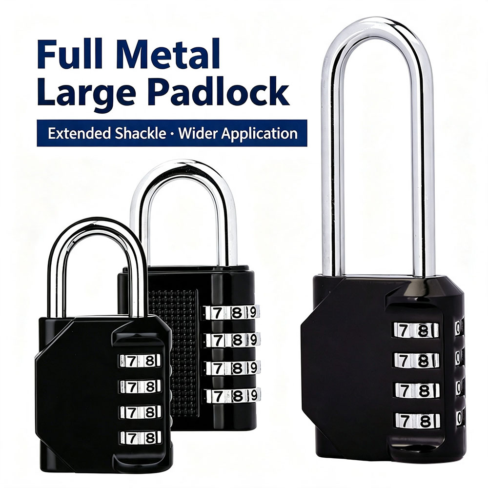 Smart Garden Gate Lock - Lucchetto a Combinazione a 4 Cifre