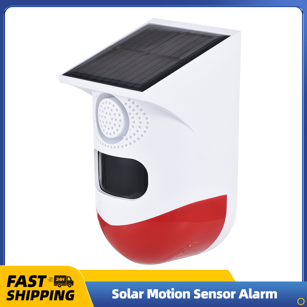 Smart Garden Light Camera - Allarme sensore di movimento solare Sirena