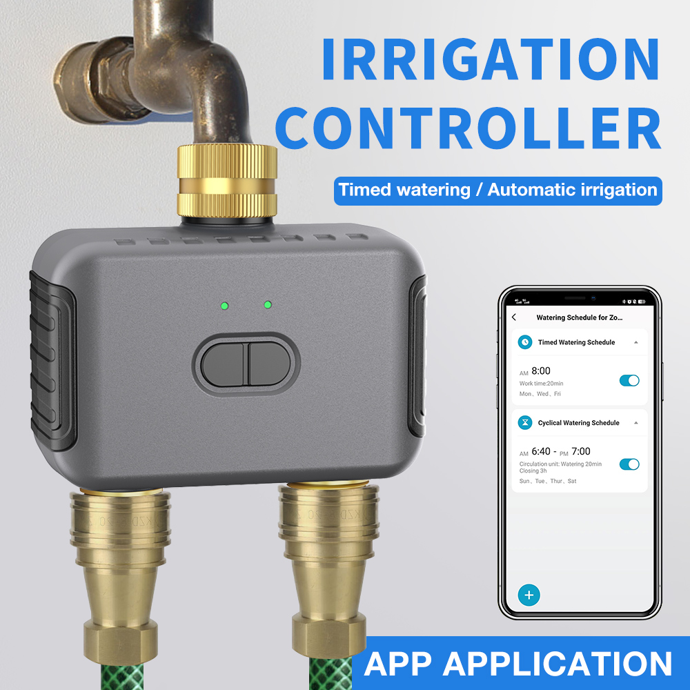Smart Garden Kit - Tuya timer per irrigazione a 2