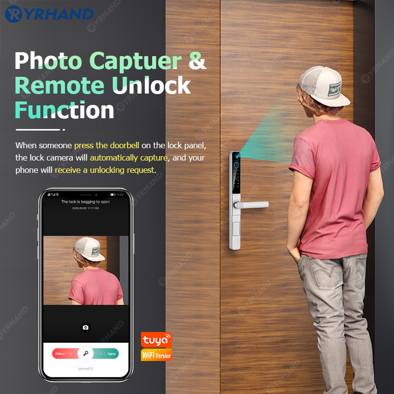 YRHAND IP66 Keyless Cat's Eye  - Smart Garden Gate Lock recensione e prezzo
