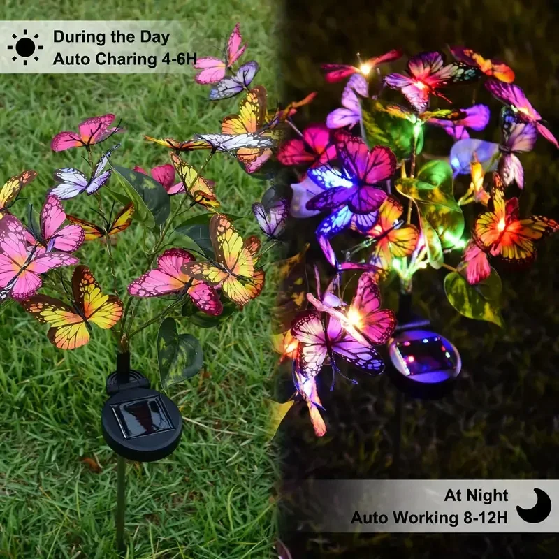 Luci da giardino a farfalla a  - Smart Garden Light Camera recensione e prezzo