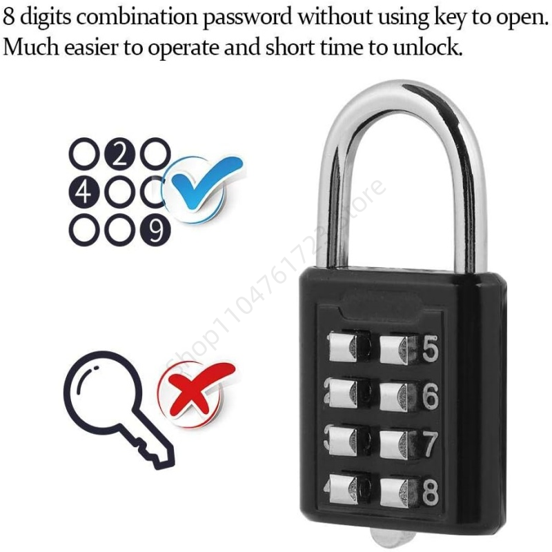 Combinazione a 8 cifre Pulsant - Smart Garden Gate Lock recensione e prezzo