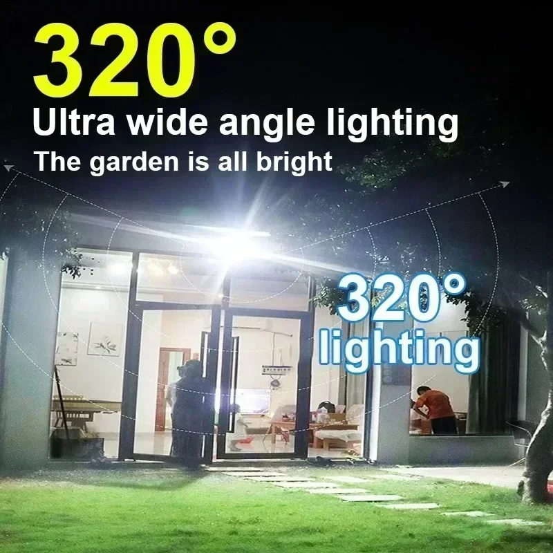 Potente lampada da parete sola - Smart Garden Light Camera recensione e prezzo
