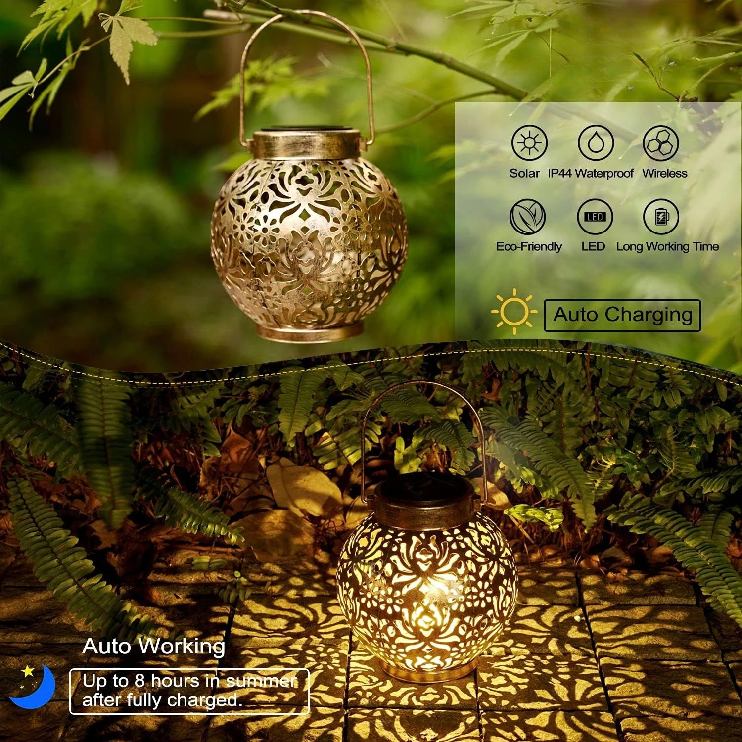 1-6 Lanterne Solari Marocchine - Smart Garden Light Camera recensione e prezzo