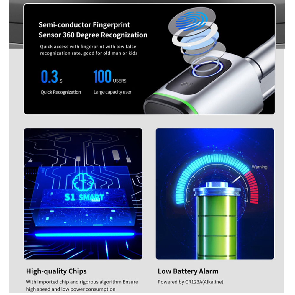 Zemismart BLE Serratura elettr - Smart Garden Gate Lock recensione e prezzo