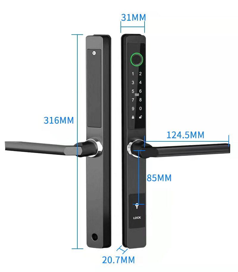 Serratura Digitale Biometrica  - Smart Garden Gate Lock recensione e prezzo