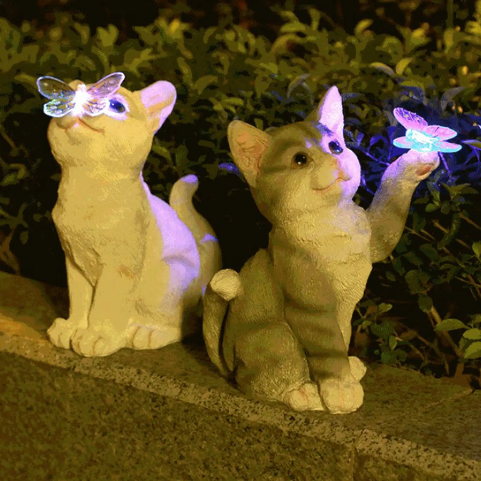 Scultura di gatto all'aperto F - Smart Garden Light Camera recensione e prezzo